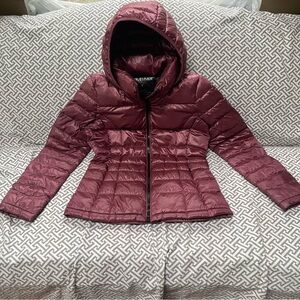 Calvin Klein Women’s Down Puffer Jacket Hooded Coat Size Small